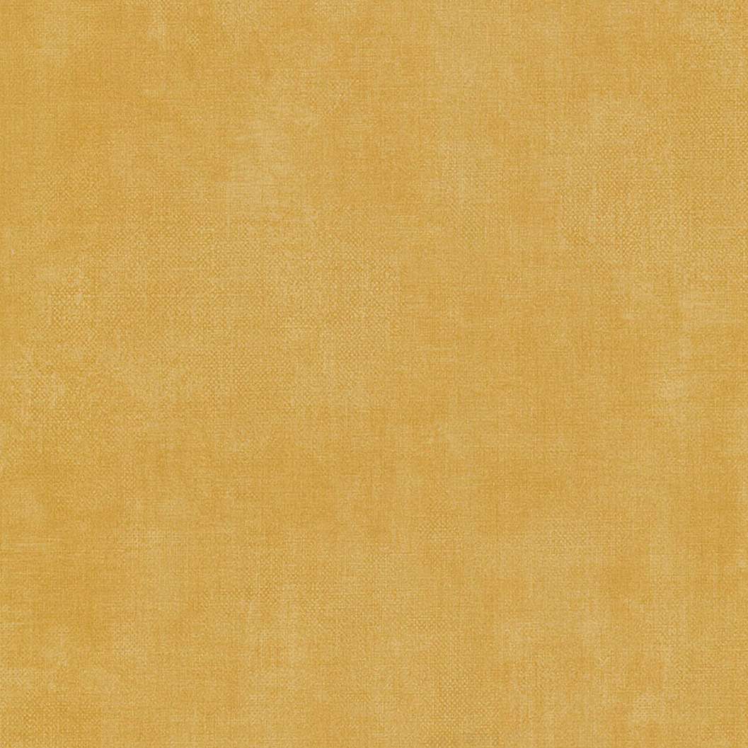 Dekor tapéta sárga textil mintával vinyl mosható
