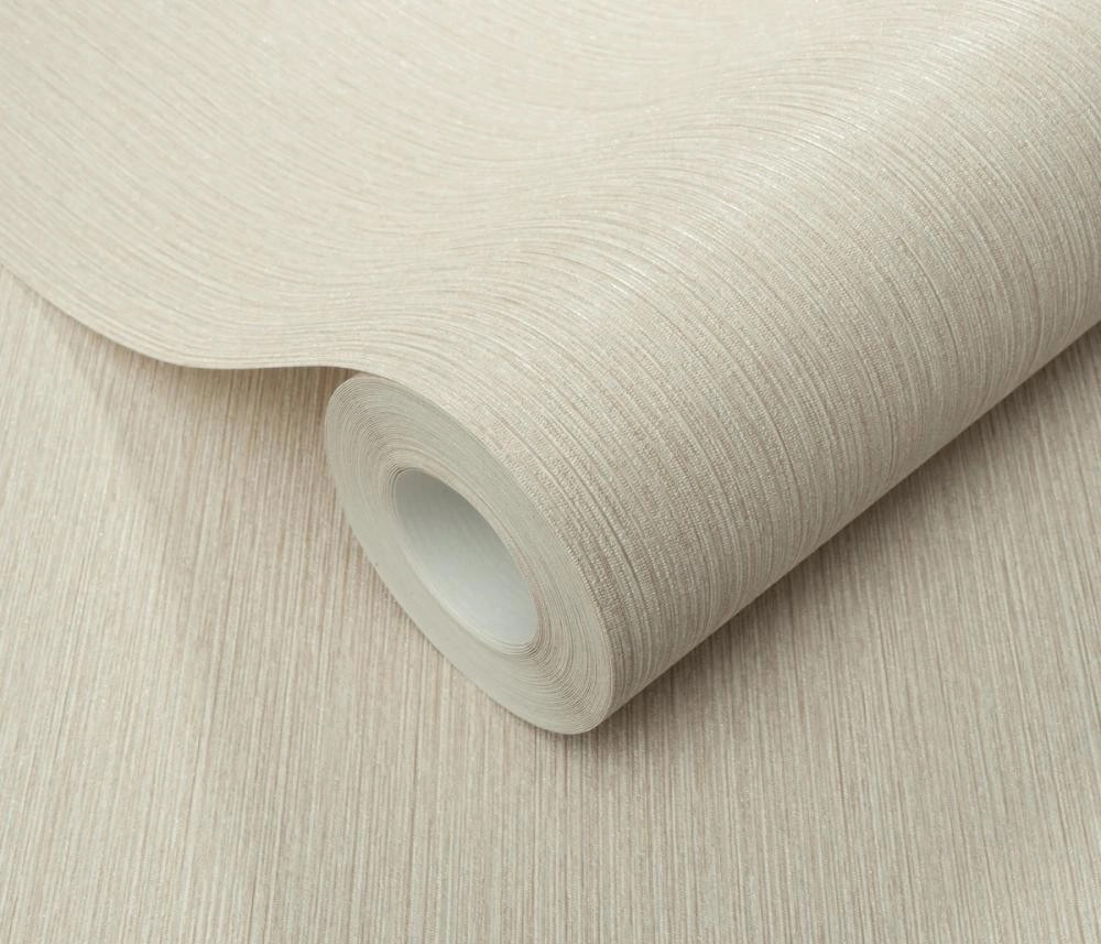 106cm dupla széles bézs textil mintás vinyl tapéta