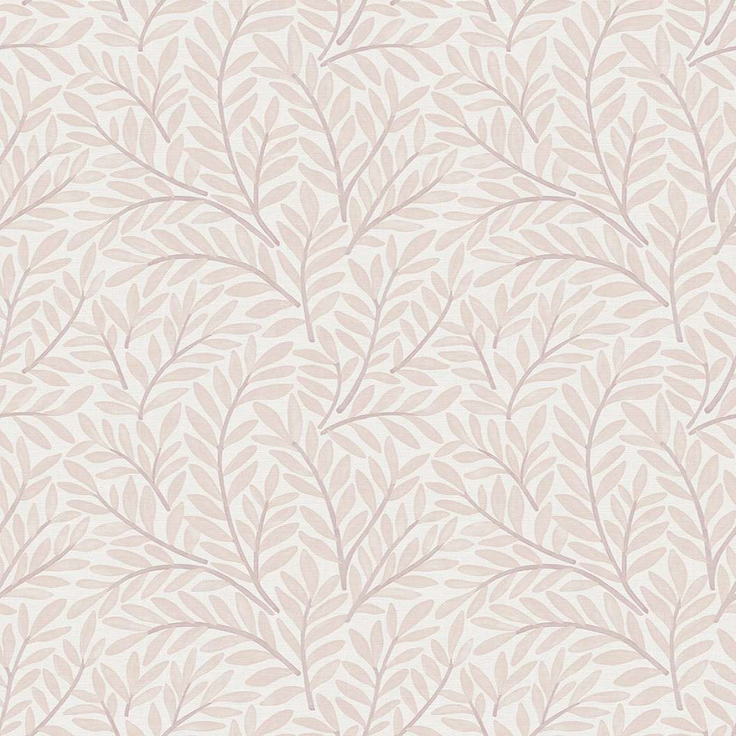 Dekor tapéta faág mintával rózsaszín színben