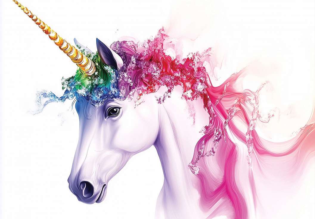 Gyerek fotótapéta unikornis mintával 368x254 vlies