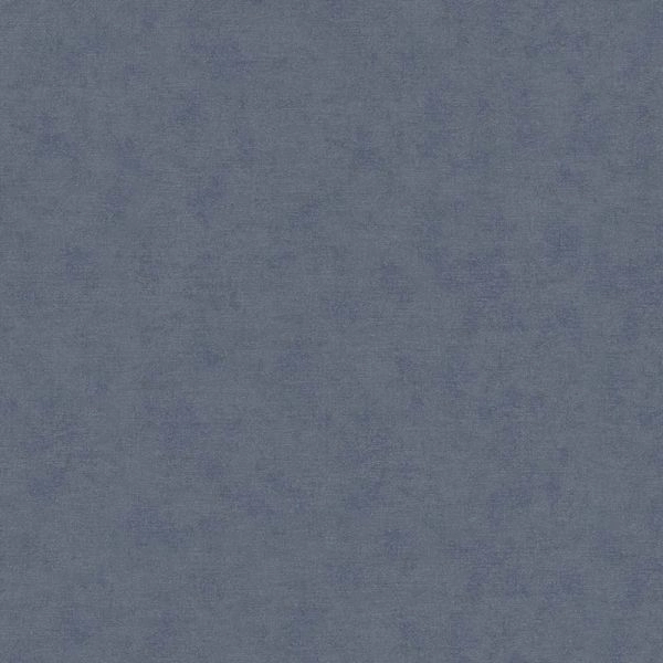 Mosható dekor tapéta enyhény fényes sötét farmerkék textilhatású mintával