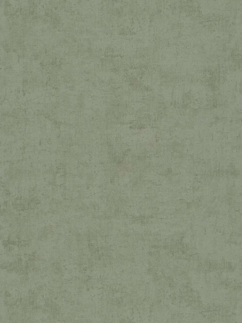 Mosható dekor tapéta koptatott mintával sötét zsályazöld színben